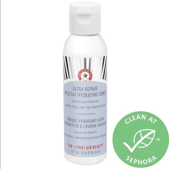 Ultra Repair wild oat hydrating toner new sealed 177ml Ipsy drawstring bag - Picture 7 of 15